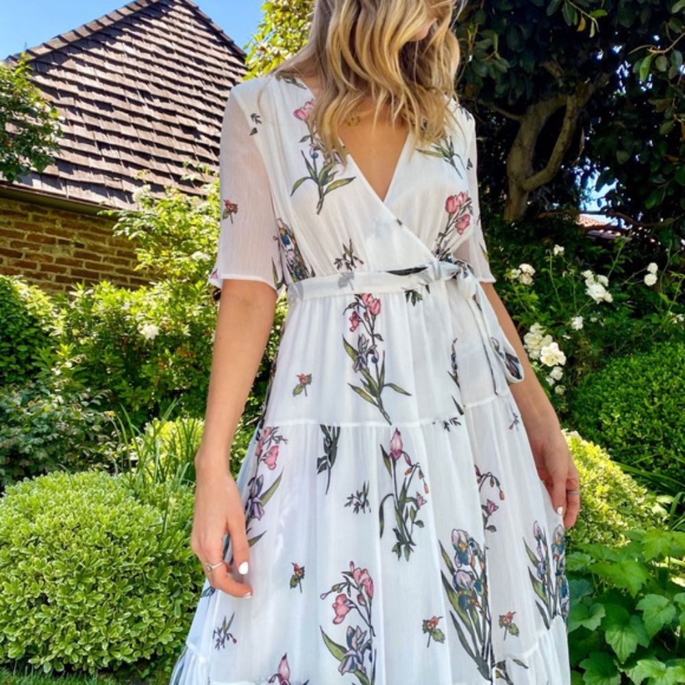 NWT Roller Rabbit Condesa Bouquet Gertrud Dress